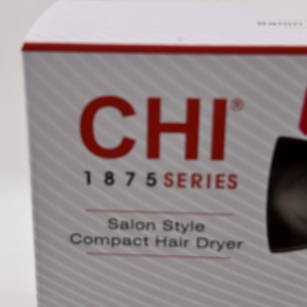 CHI 1875 Series Pink Salon Style‎ Compact Hair Dryer Powerful and Light Weight